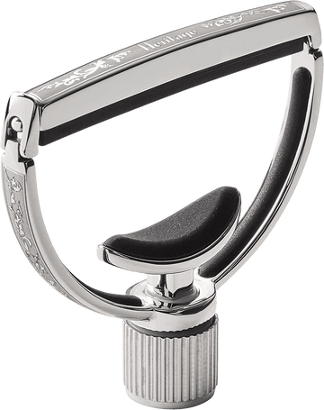 Heritage Gitarrenstil 3 Breit Silber