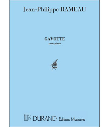Rameau - Gavotte Variée - Klavier