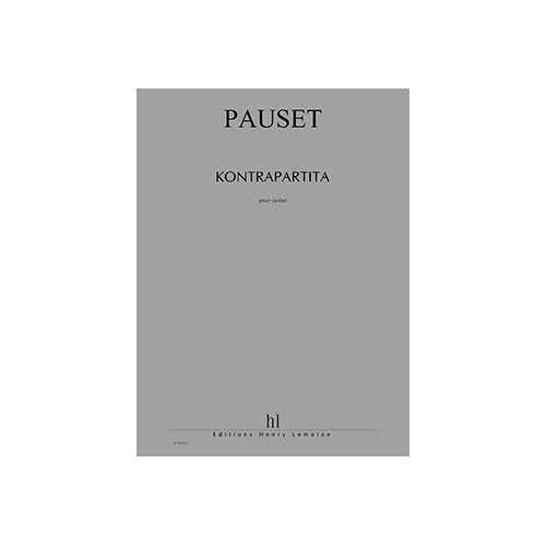 Pauset - KONTRA-partita - Violon