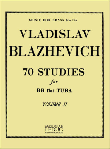 70 Studies for Bb Flat Tuba BC Vol. 2