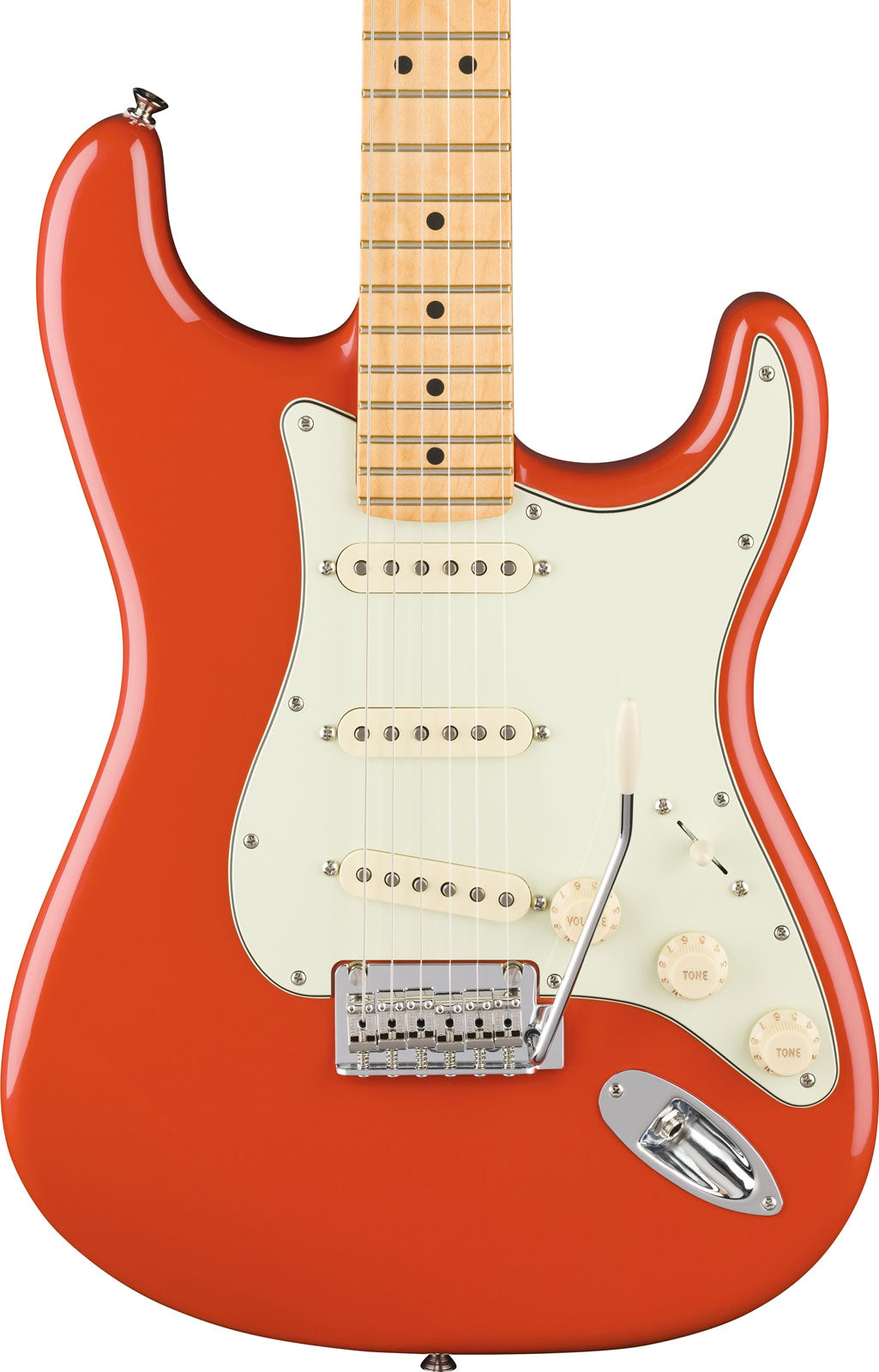 Stratocaster Player II MN Rallye-Orange