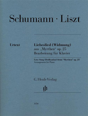 Robert Schumann - Liebeslied (widmung) - Piano