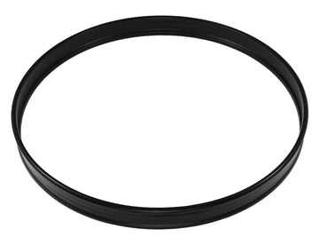 HBS-24BL - Bassdrum-Reifen 24" Metall - Schwarz