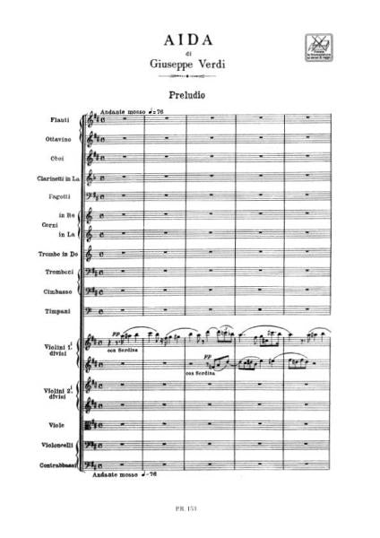 Verdi G. - Aida - Conducteur