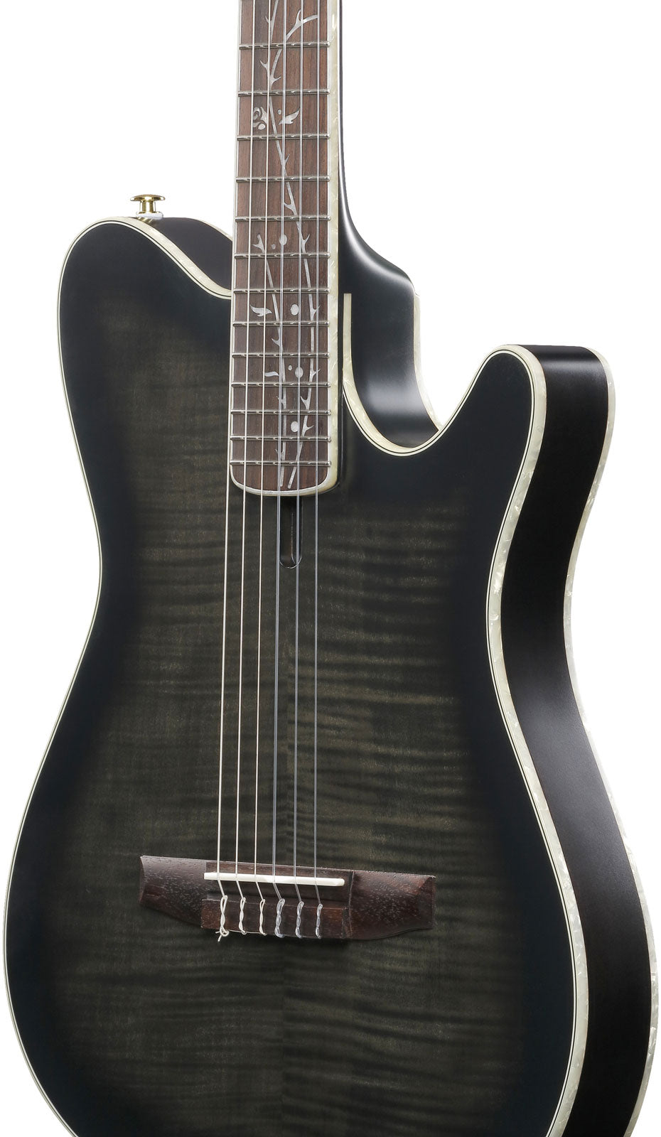 TOD20FMN Signature Tim Henson Schwarz-Burst-Fade mit geringem Glanz