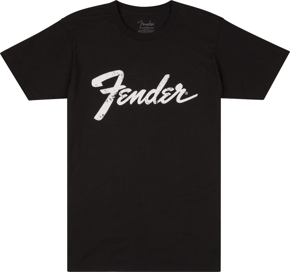 Fender Logo Date Back Tee Black XL