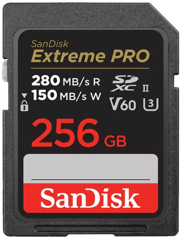 SD XC Extreme Pro UHS-II – 256 Go