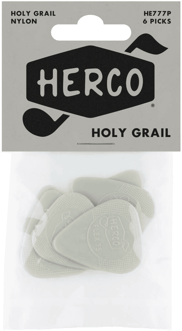 Beutel mit 6 Holy Grail Nylon Flex 75-Plektren