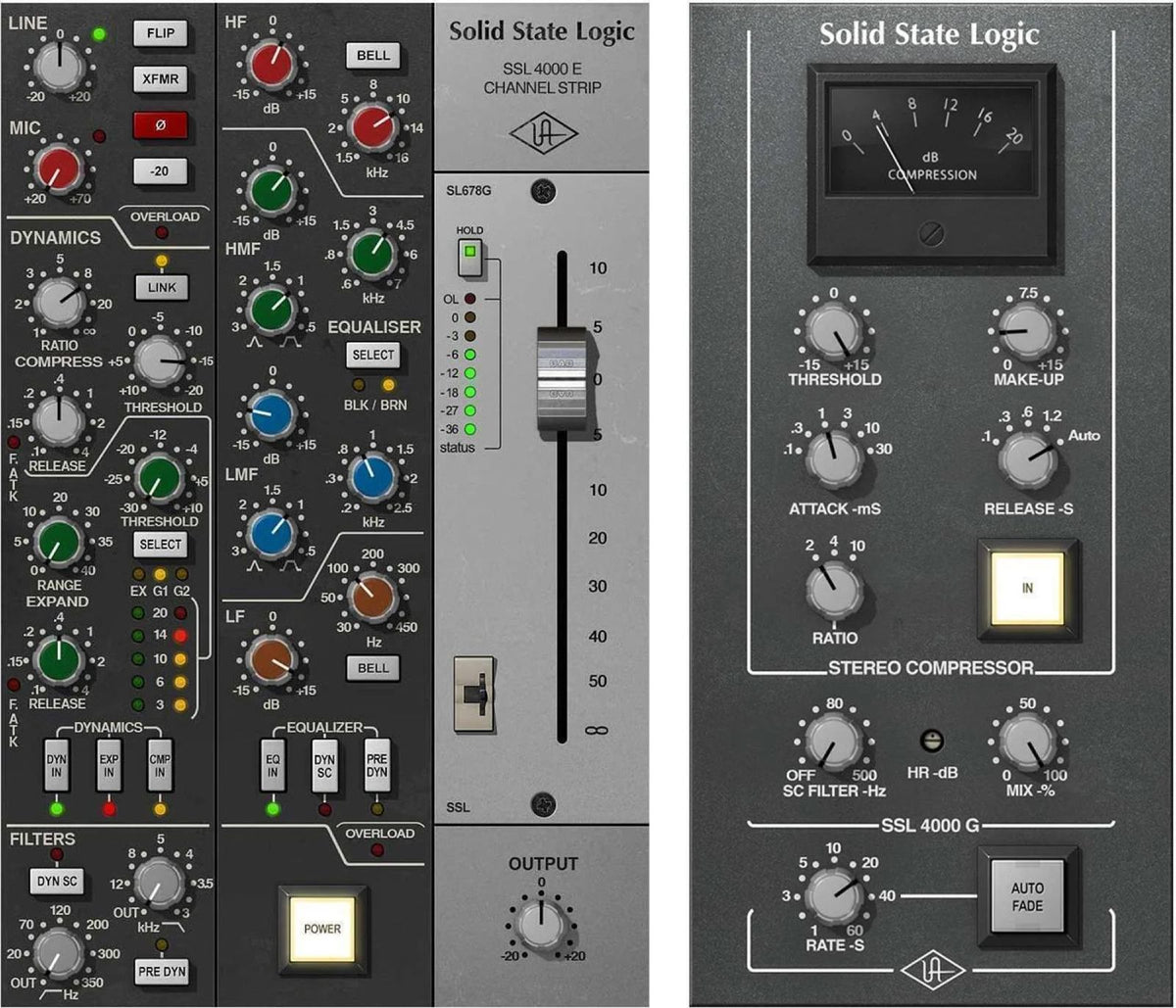 Universal Audio UAD SSL 4000 Series Konsolenpaket