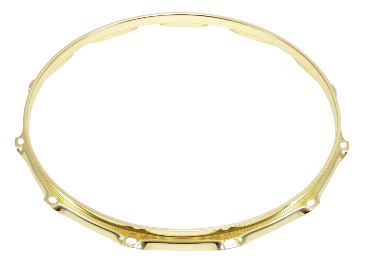 Spannreifen 14" 12 Spannschrauben Gold Super Triple Flange 2.3mm