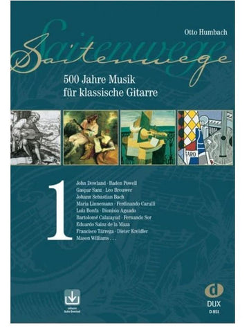 Saitenwege Band 1 500 Jahre Musik Guitare - Humbach