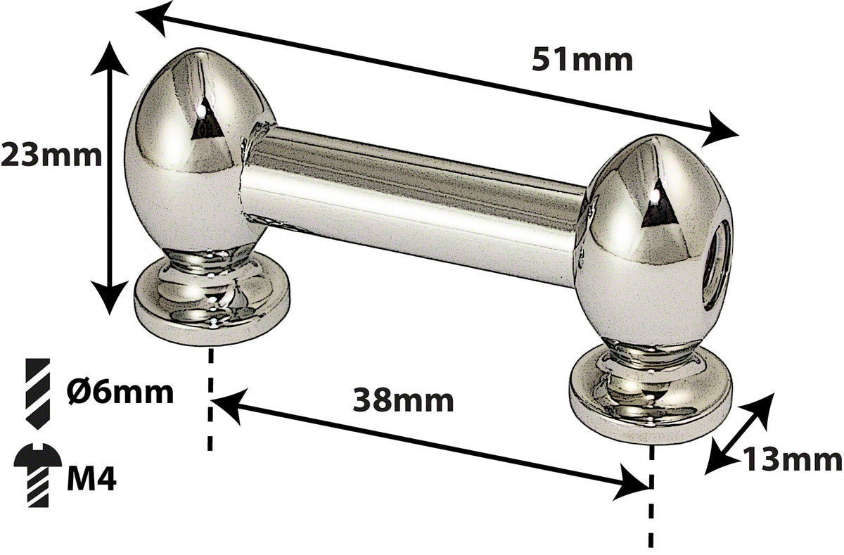 TL7S38 -SPANNBCKCHEN TUBELUG - 38MM - EINZIGEN SPANNSCHRAUBEN (X1)