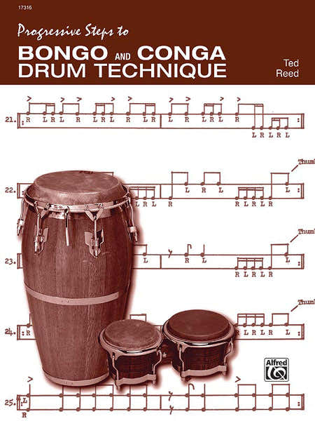 REED TED - PROGRESSIVE STEPS TO BONGO AND CONGA - DRUM