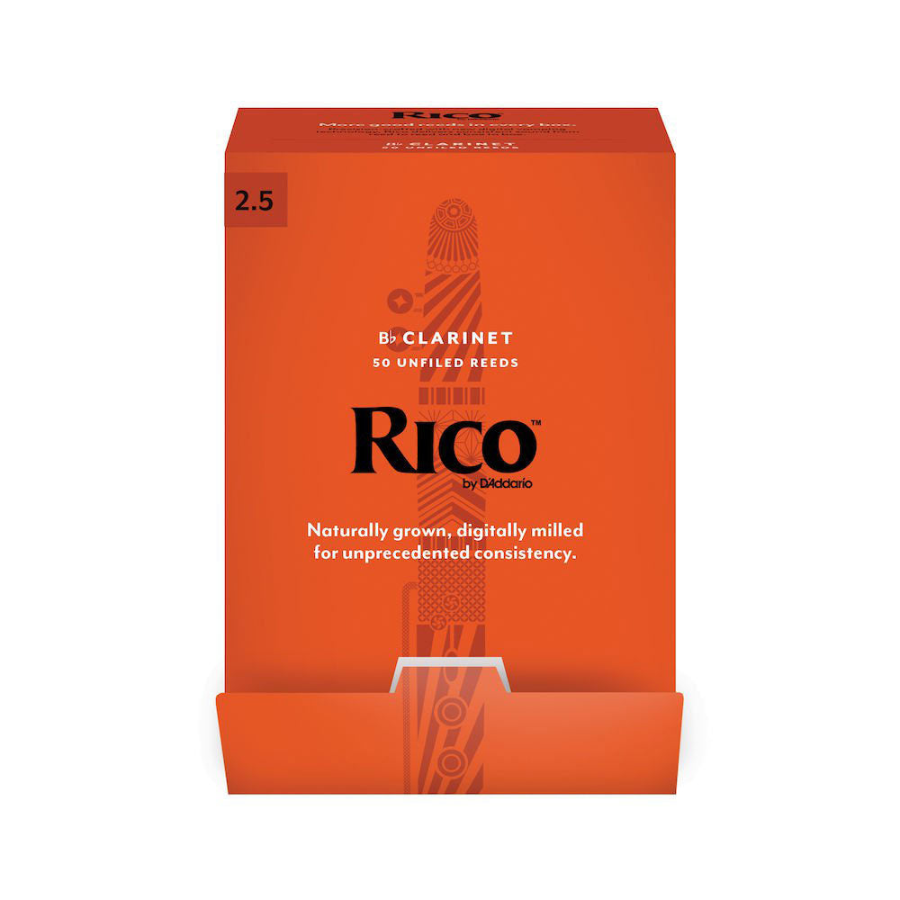 RCA0125-B50 - Bb KLARINETTE BLTTER RICO PAR FORCE2,5 (BOX OF50)