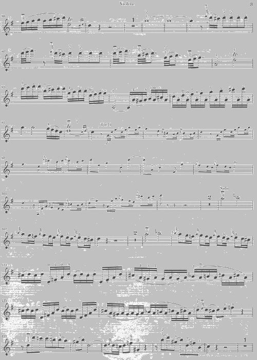 Mozart W.a. - Violinkonzert Nr. 3 G-Dur K. 216
