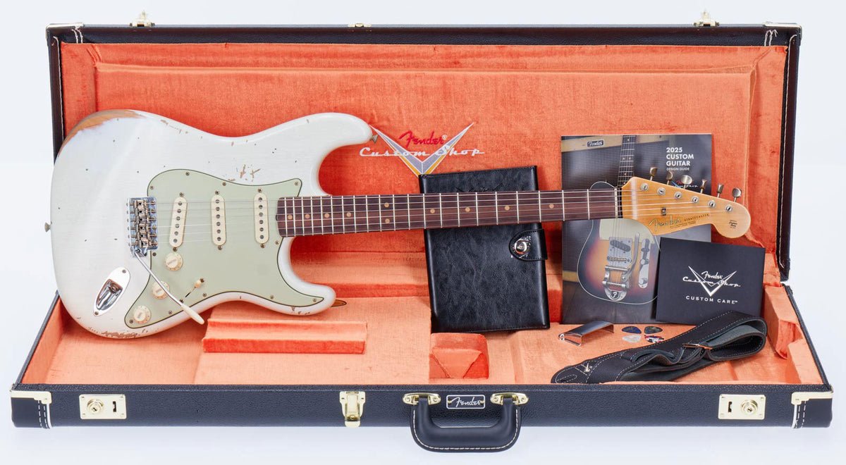 Stratocaster L-Series Ltd Heavy Relic Aged Olympic White