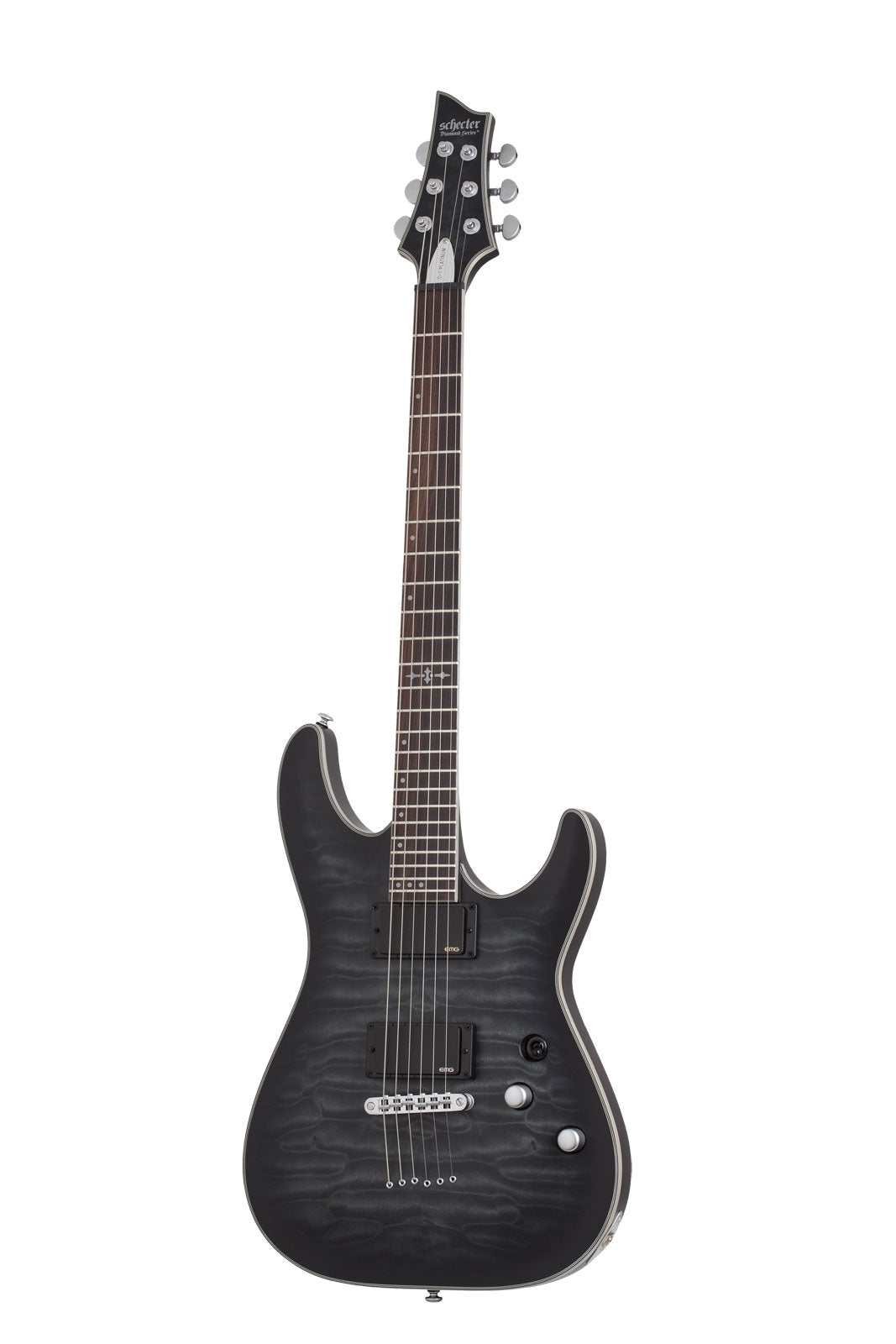 C-1 Platinum Durchsichtiges Schwarz Satin