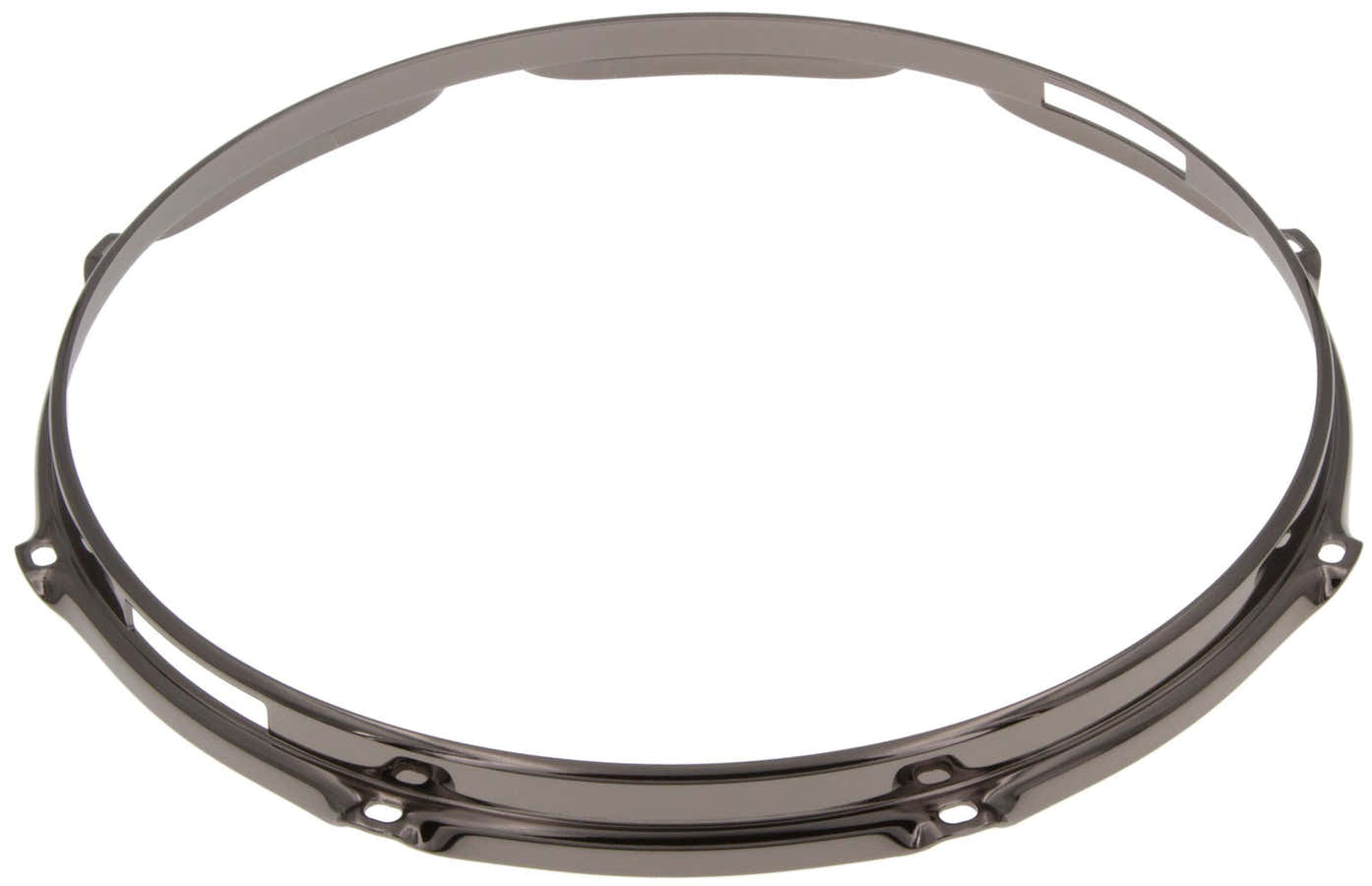 HS23-13-8SBK - 13" Spannreifen Snareunterseite 8-Loch Schwarze S-Stil dreifache Flansch 2.3mm