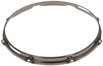 HS23-13-8SBK - 13" Spannreifen Snareunterseite 8-Loch Schwarze S-Stil dreifache Flansch 2.3mm