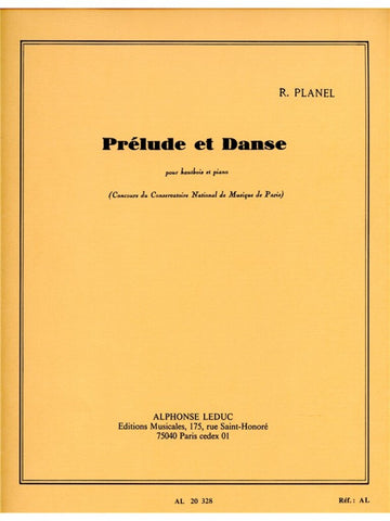 Planel Robert - Prelude et Danse - Hautbois & Piano