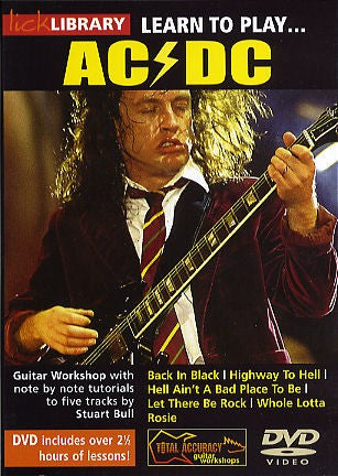 Learn To Play Ac/dc [DVD] - Guitar