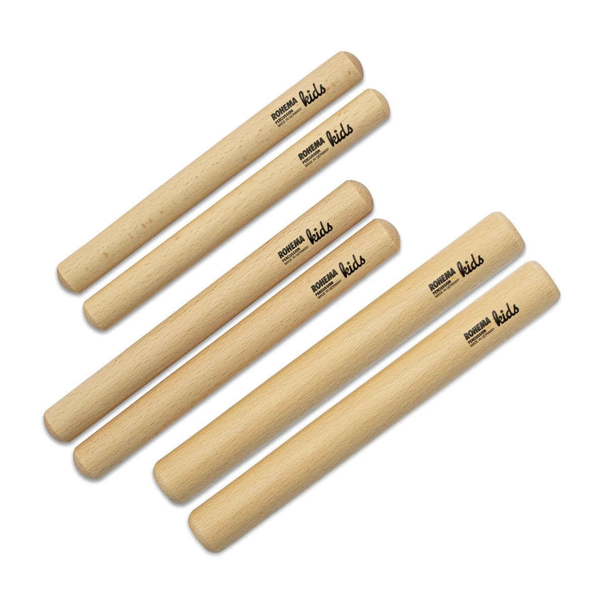 Set Aus Claves Aus Buche