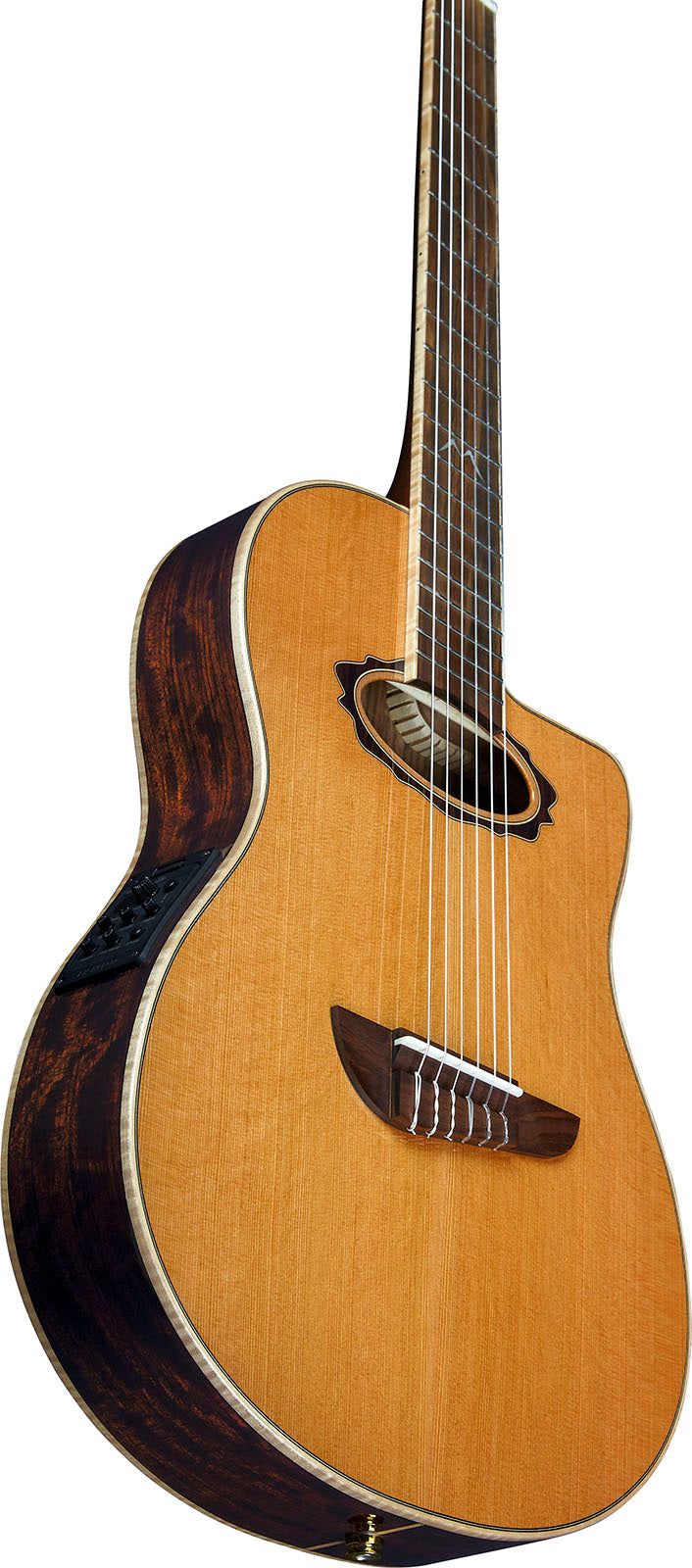 MIA N400CE Nylon Cutaway Elektro Natur