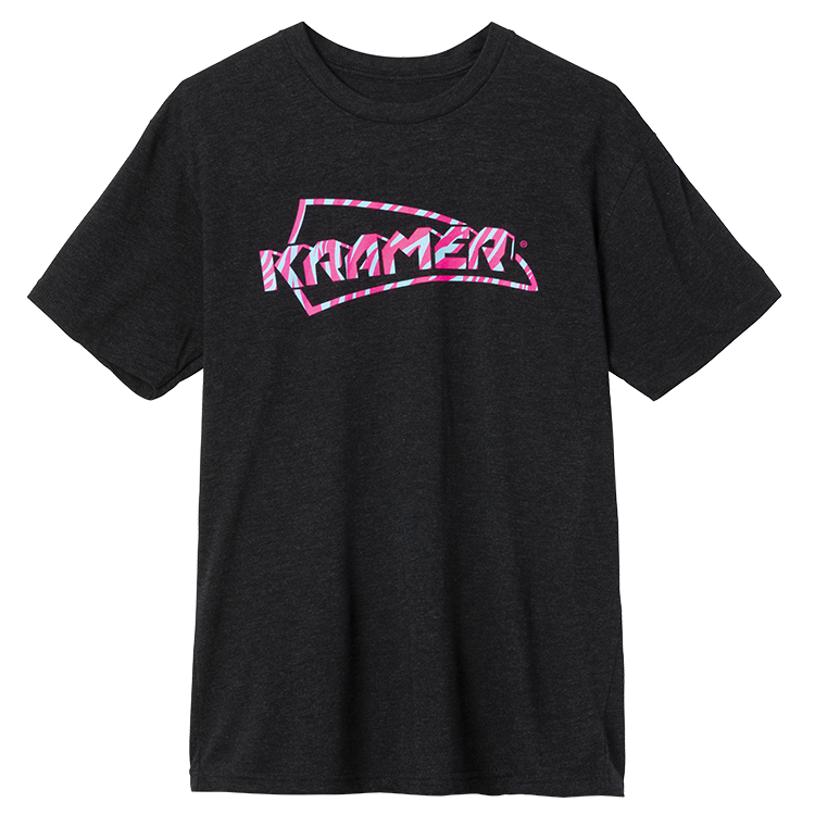 "M" Kramer Tiger Stripe T-Shirt Schwarz meliert