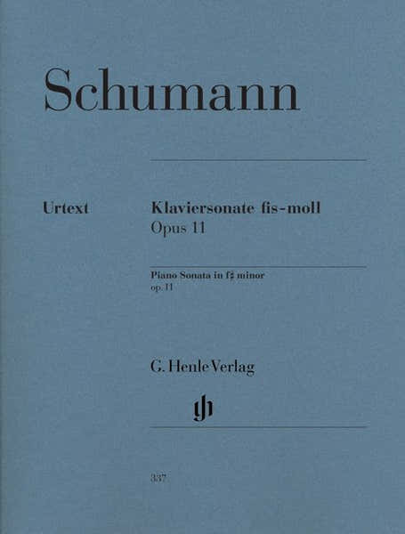 Schumann R. - Piano Sonata F Sharp Minor Op. 11