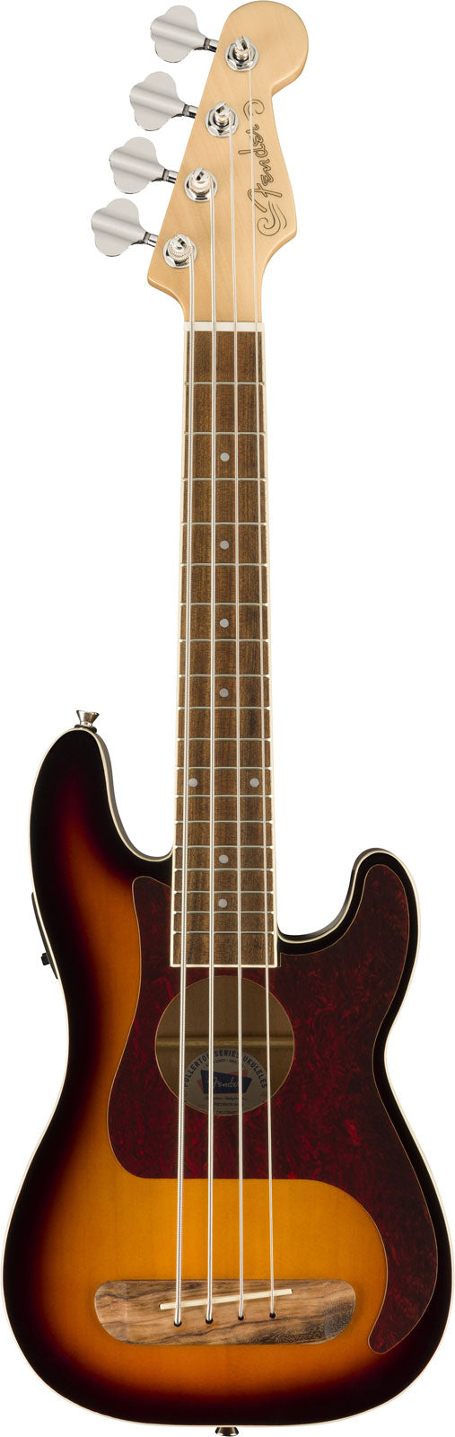 Precision Bass Fullerton Uke WN 3-farbiger Sunburst