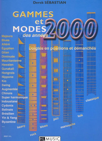 Sebastian Derek - Tonleitern und Modi der 2000er-Jahre - Gitarre