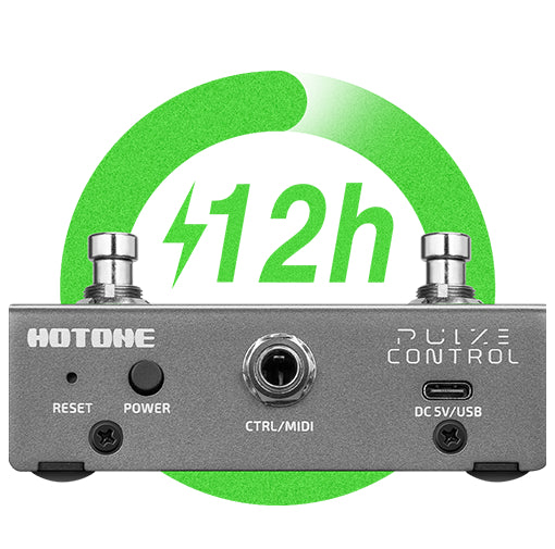 EC-2 Pulze Control MIDI-Fußschalter