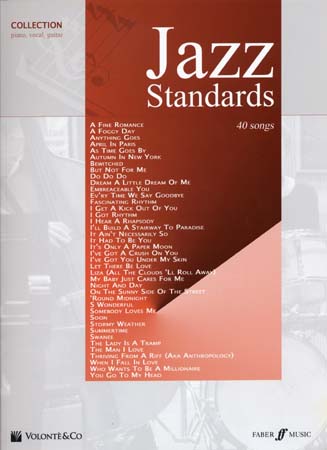Jazzstandards-Sammlung 40 Songs - PVG