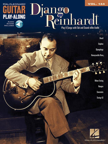 GUITAR PLAY ALONG VOLUME 144 REINHARDT DJANGO + MP3 - GUITAR