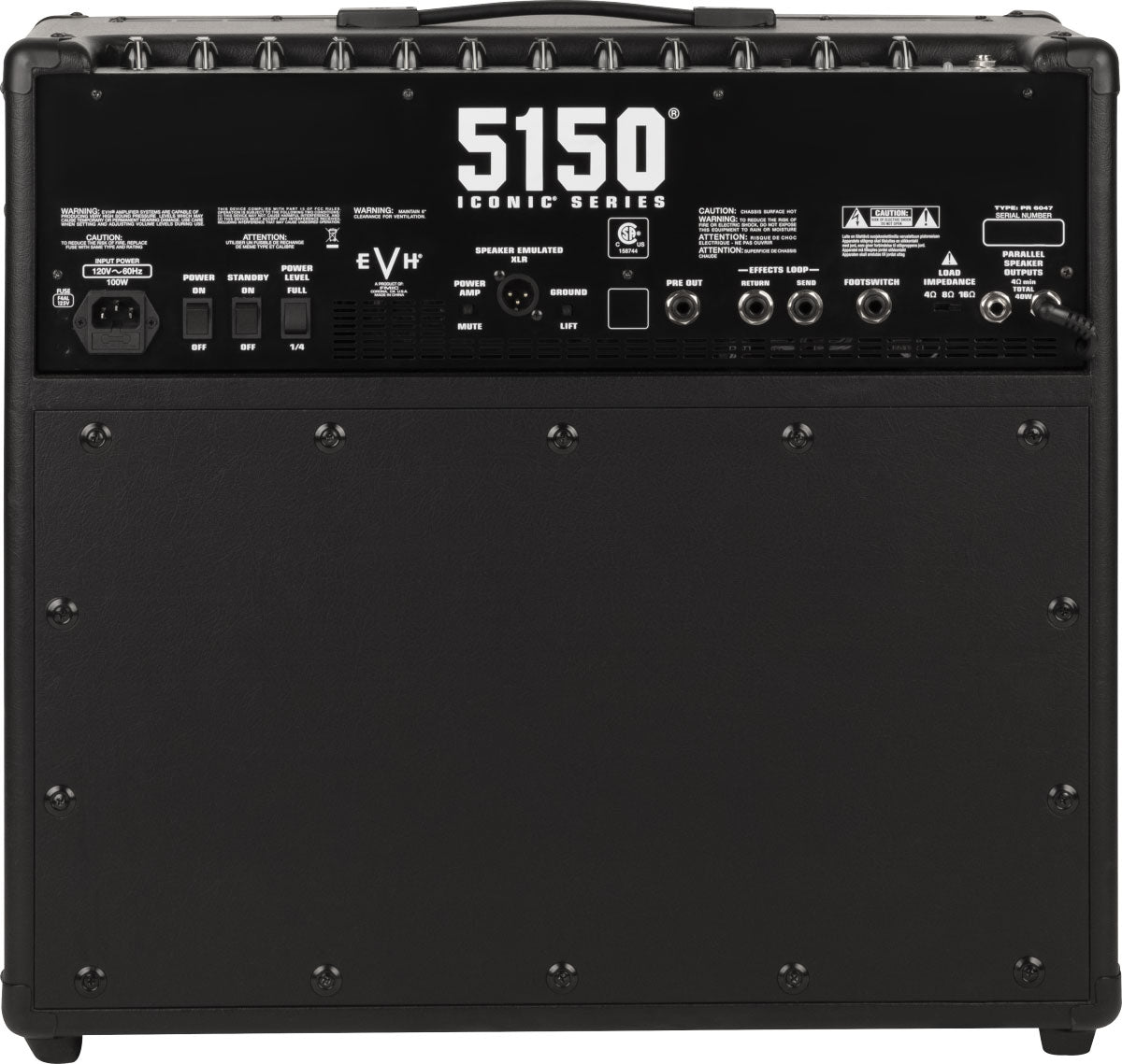 5150 Iconic Serie 40W 1X12-Combo Schwarz,230V Eur