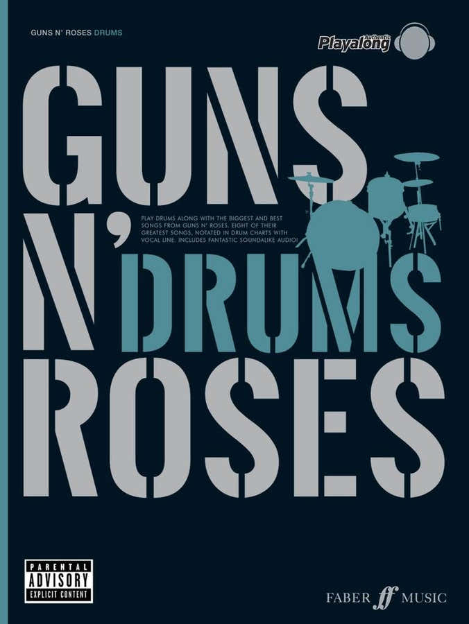 Guns N' Roses Authentic Play Along Drums + Audio