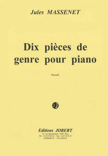 Massenet - Pièces De Genre (1) - Piano
