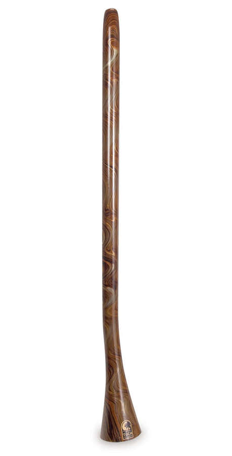 DIDG-DGSH - DIDGERIDOO DURO LARGE HORN GREEN SWIRL