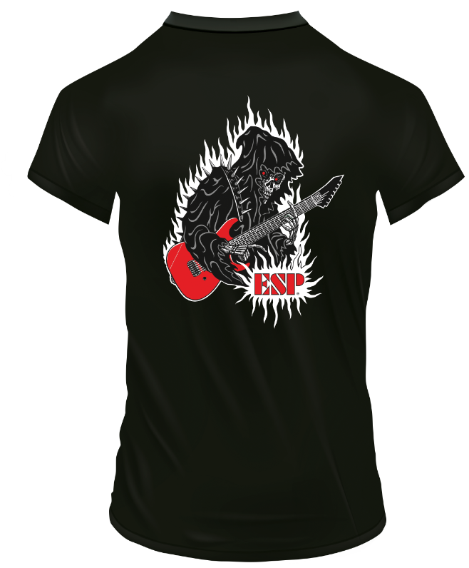 T-Shirt ESP Tattoo Hellfest 2024 Unisex Large