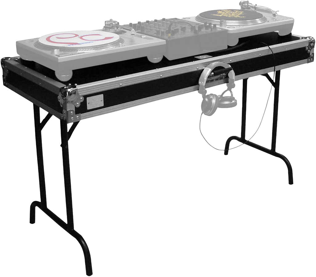 DJ Tisch 50'' Universal DJ Silber