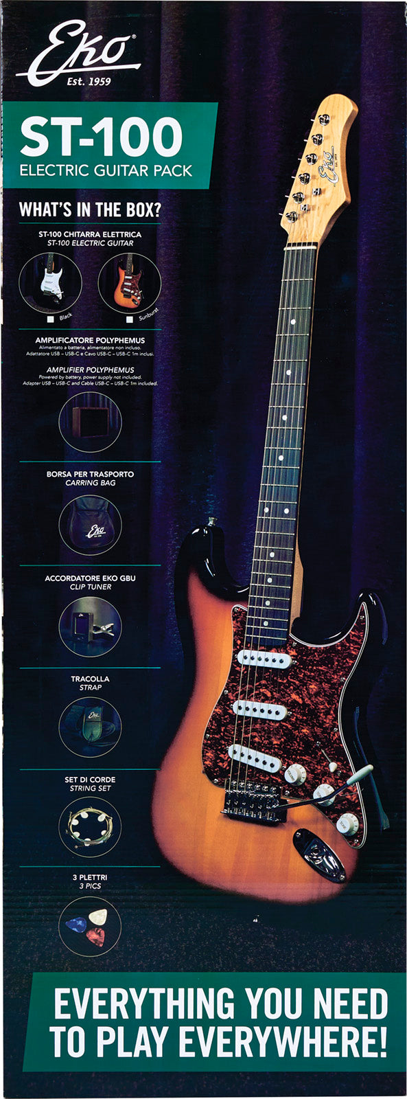 Set ST 100 Sunburst