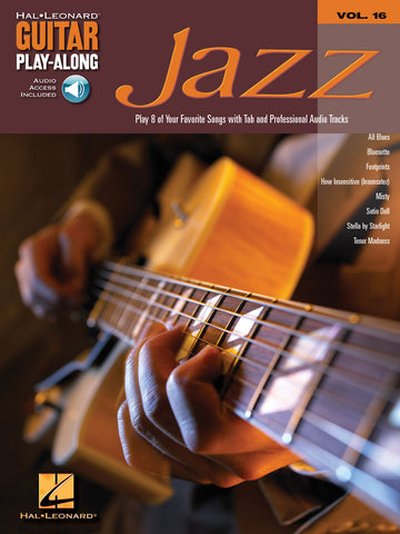 GUITAR PLAY ALONG VOL.16 JAZZ TAB AUDIO TRACKS