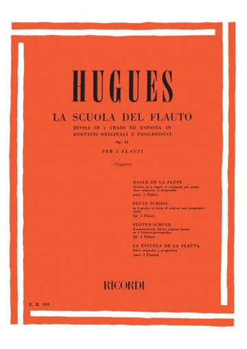 Hugues L. - Scuola Del Flauto Divisa In 4 Gradi - Flute