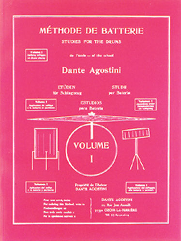 Schlagzeugmethode Vol.1 - Agostini