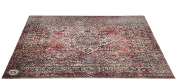 RWP185-ARD - Pro X-Heavy 7kg Road Worn Aged Red Persian Schlagzeugteppich - 1.85 x 1.60m