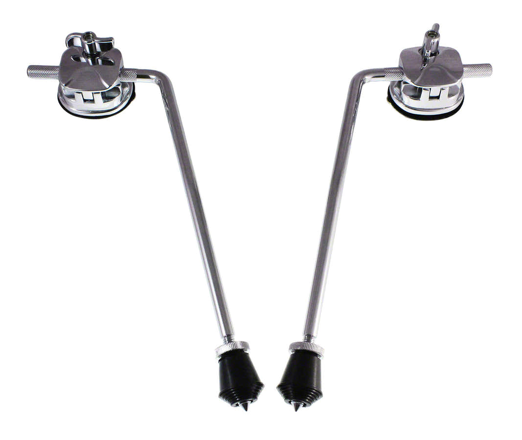 BDS2 Bassdrum-Spikes Mit Quadratischen Halterungen (X2)
