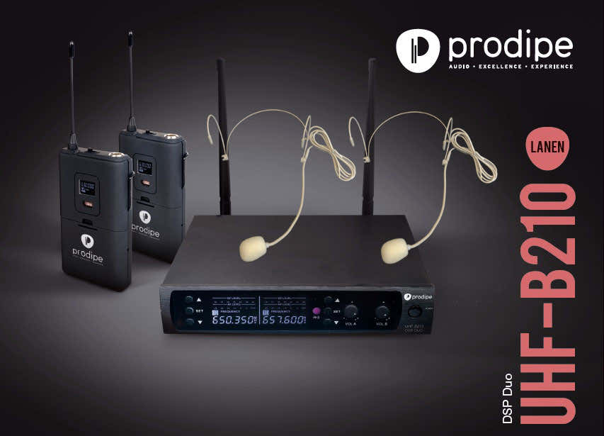 UHF B210 DSP HEADSET DUO