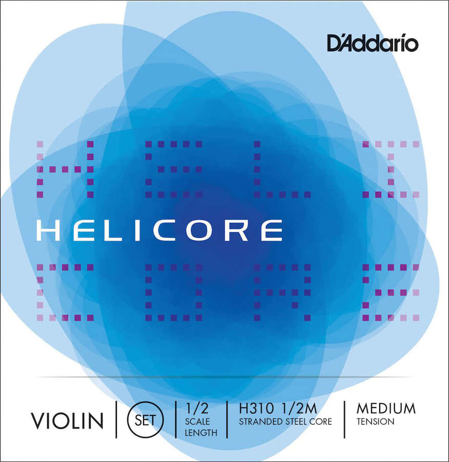 HELICORE VIOLIN STRING SET NECK 1/2 TENSION MEDIUM
