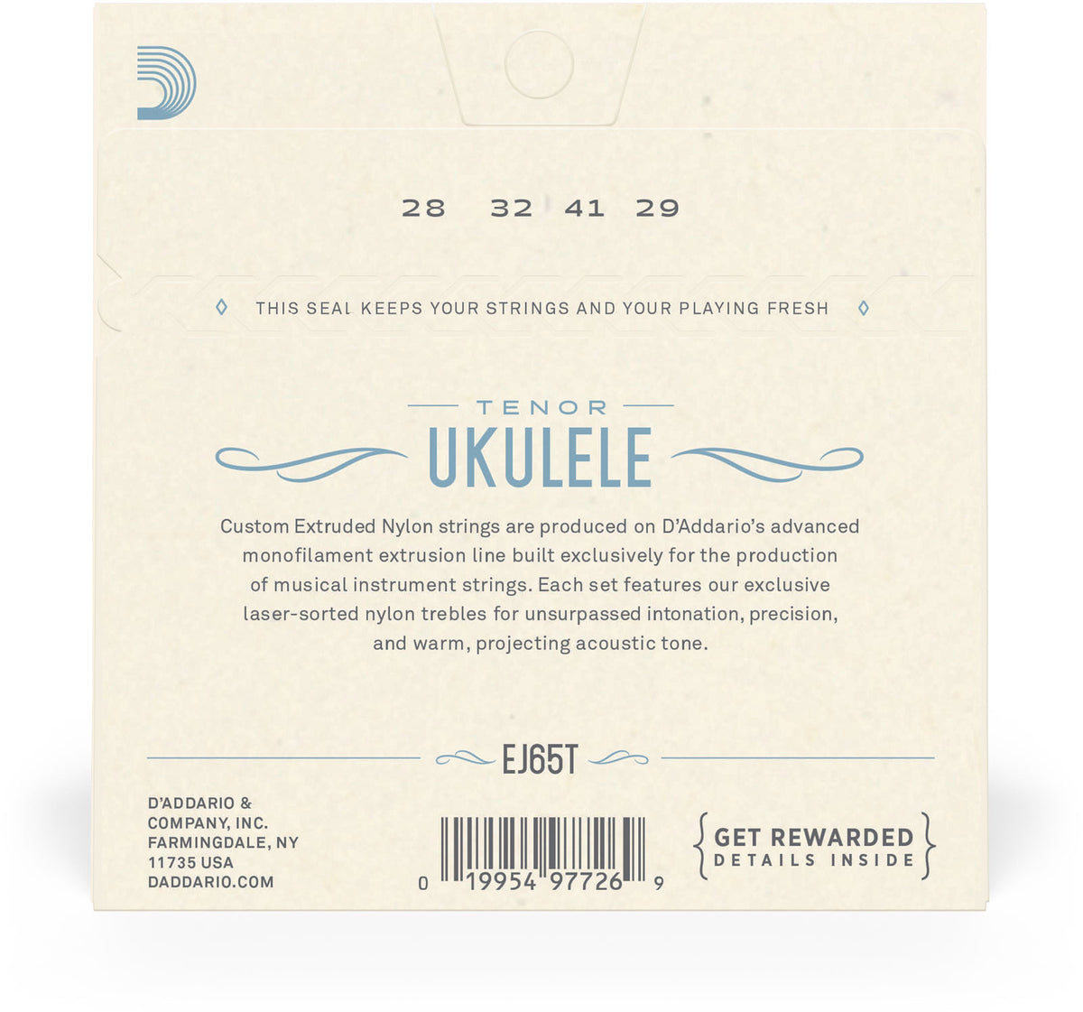EJ65t Saiten für Ukulele Tenor