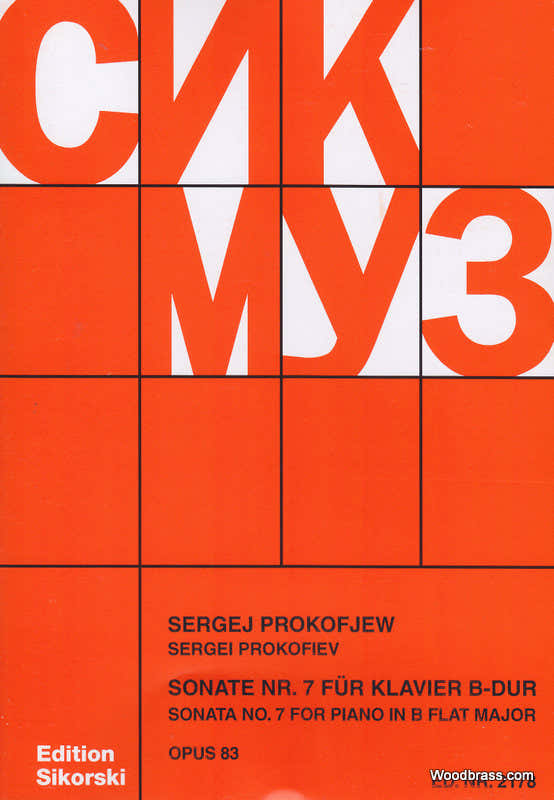 Prokofiev S. - Sonate N° 7 Op. 83 En Si B. Maj. - Piano